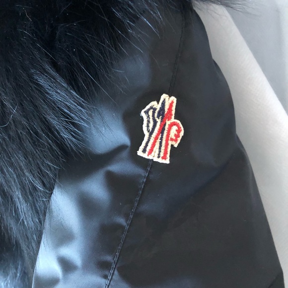 NWT Moncler Sarina Coat Size 0 BLACK - Picture 6 of 10